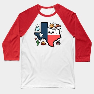 Texas Cute Baseball T-Shirt